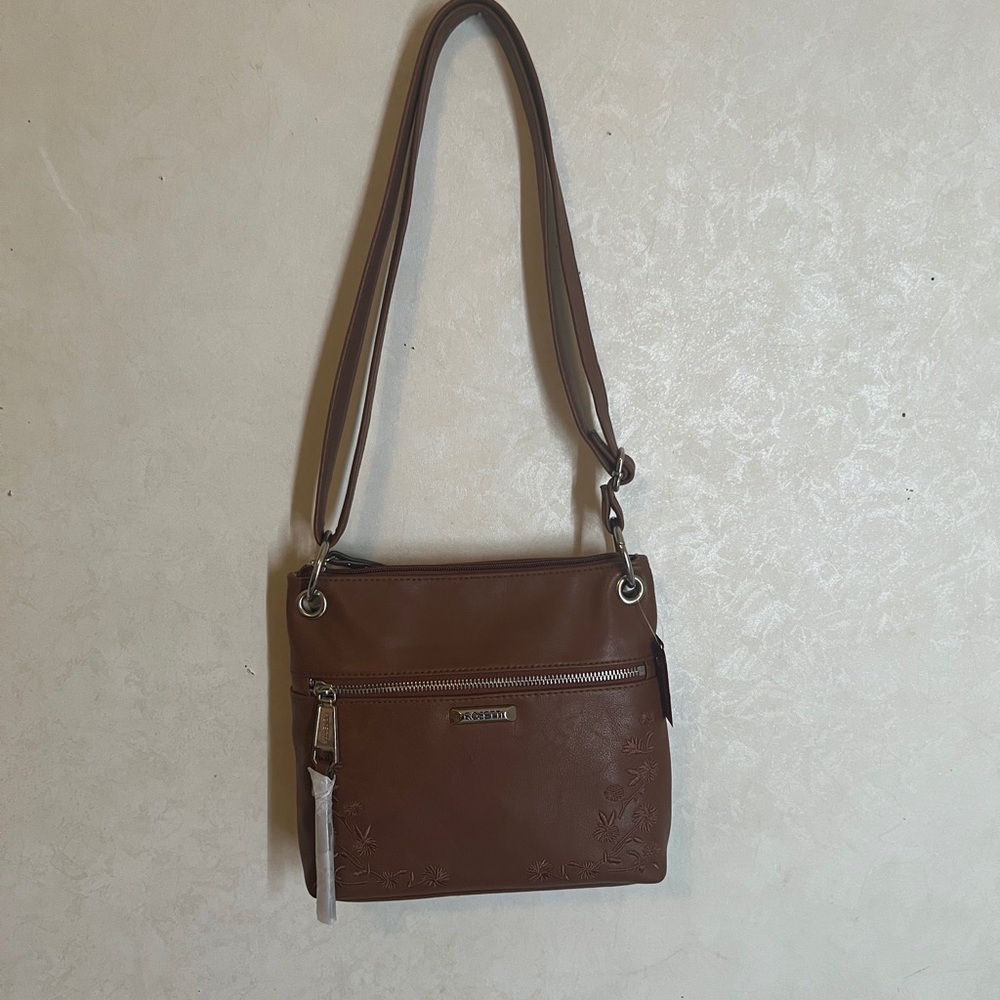 Rossetti Brown Crossbody Bag